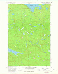 Download a high-resolution, GPS-compatible USGS topo map for Northern Light Lake, MN (1978 edition)