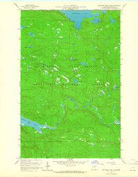 Download a high-resolution, GPS-compatible USGS topo map for Northern Light Lake, MN (1965 edition)