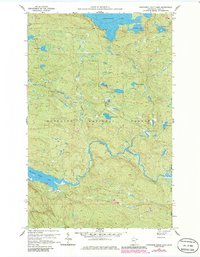 Download a high-resolution, GPS-compatible USGS topo map for Northern Light Lake, MN (1986 edition)