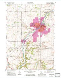 Download a high-resolution, GPS-compatible USGS topo map for Northfield, MN (1995 edition)