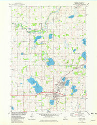 Download a high-resolution, GPS-compatible USGS topo map for Norwood, MN (1982 edition)