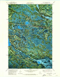 Download a high-resolution, GPS-compatible USGS topo map for Nushka Lake, MN (1974 edition)
