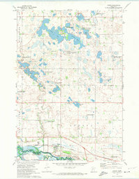 Download a high-resolution, GPS-compatible USGS topo map for Odessa, MN (1974 edition)
