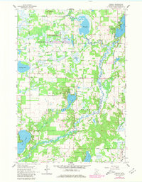 Download a high-resolution, GPS-compatible USGS topo map for Orrock, MN (1980 edition)