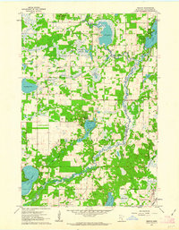 Download a high-resolution, GPS-compatible USGS topo map for Orrock, MN (1963 edition)