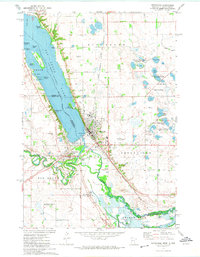 Download a high-resolution, GPS-compatible USGS topo map for Ortonville, MN (1974 edition)