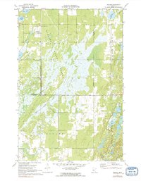 Download a high-resolution, GPS-compatible USGS topo map for Oshawa, MN (1991 edition)