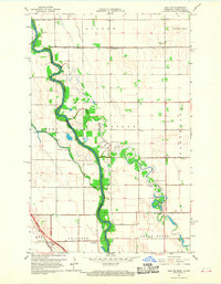 Download a high-resolution, GPS-compatible USGS topo map for Oslo SE, MN (1968 edition)