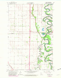 Download a high-resolution, GPS-compatible USGS topo map for Oslo, MN (1980 edition)