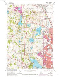 Download a high-resolution, GPS-compatible USGS topo map for Osseo, MN (1973 edition)