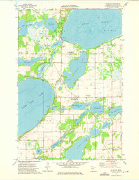 Download a high-resolution, GPS-compatible USGS topo map for Ottertail, MN (1975 edition)