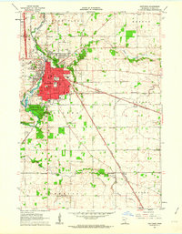 Download a high-resolution, GPS-compatible USGS topo map for Owatonna, MN (1964 edition)