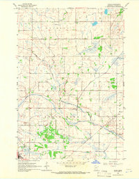 Download a high-resolution, GPS-compatible USGS topo map for Padua, MN (1966 edition)