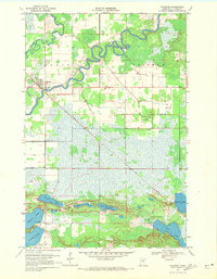 Download a high-resolution, GPS-compatible USGS topo map for Palisade, MN (1972 edition)
