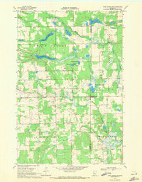 Download a high-resolution, GPS-compatible USGS topo map for Park Rapids SW, MN (1971 edition)