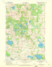 Download a high-resolution, GPS-compatible USGS topo map for Parkers Prairie NW, MN (1971 edition)