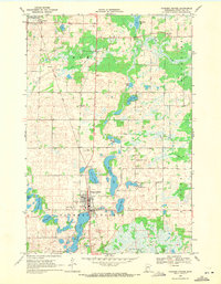 Download a high-resolution, GPS-compatible USGS topo map for Parkers Prairie, MN (1971 edition)
