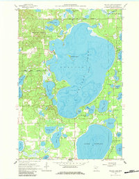 Download a high-resolution, GPS-compatible USGS topo map for Pelican Lake, MN (1984 edition)