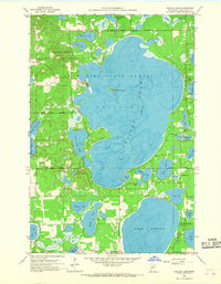 Download a high-resolution, GPS-compatible USGS topo map for Pelican Lake, MN (1968 edition)