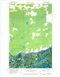 Download a high-resolution, GPS-compatible USGS topo map for Pelland, MN (1973 edition)