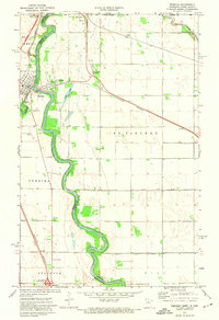 Download a high-resolution, GPS-compatible USGS topo map for Pembina, MN (1974 edition)