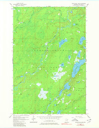Download a high-resolution, GPS-compatible USGS topo map for Pequaywan Lake, MN (1980 edition)
