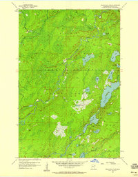 Download a high-resolution, GPS-compatible USGS topo map for Pequaywan Lake, MN (1958 edition)