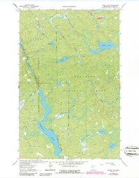Download a high-resolution, GPS-compatible USGS topo map for Picket Lake, MN (1986 edition)