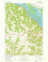 Download a high-resolution, GPS-compatible USGS topo map for Pickwick, MN (1975 edition)