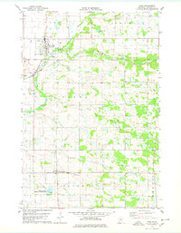 preview thumbnail of historical topo map of Pierz, MN in 1978