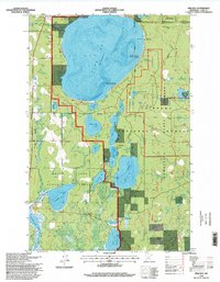 Download a high-resolution, GPS-compatible USGS topo map for Pike Bay, MN (1998 edition)