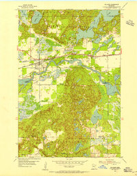 Download a high-resolution, GPS-compatible USGS topo map for Pillager, MN (1955 edition)