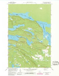 Download a high-resolution, GPS-compatible USGS topo map for Pine Lake East, MN (1986 edition)