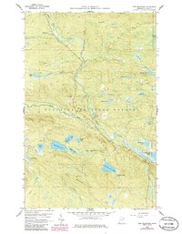 Download a high-resolution, GPS-compatible USGS topo map for Pine Mountain, MN (1986 edition)