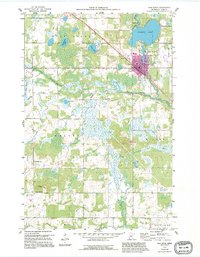 Download a high-resolution, GPS-compatible USGS topo map for Pine River, MN (1995 edition)