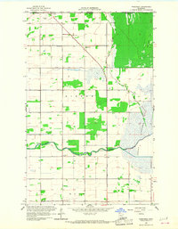 Download a high-resolution, GPS-compatible USGS topo map for Pinecreek, MN (1967 edition)