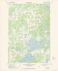 Download a high-resolution, GPS-compatible USGS topo map for Platte Lake, MN (1970 edition)