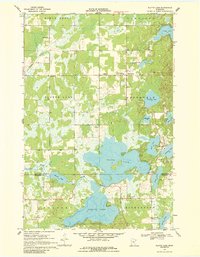 Download a high-resolution, GPS-compatible USGS topo map for Platte Lake, MN (1986 edition)