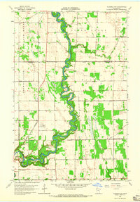 preview thumbnail of historical topo map of Red Lake County, MN in 1964