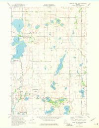 Download a high-resolution, GPS-compatible USGS topo map for Pomme De Terre Lakes, MN (1975 edition)