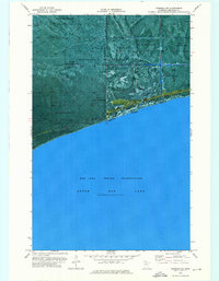 Download a high-resolution, GPS-compatible USGS topo map for Ponemah NE, MN (1976 edition)