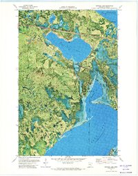Download a high-resolution, GPS-compatible USGS topo map for Portage Lake, MN (1974 edition)
