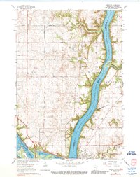 Download a high-resolution, GPS-compatible USGS topo map for Prescott, MN (1989 edition)