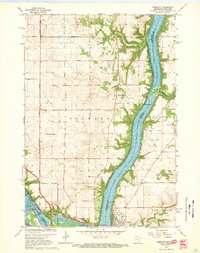Download a high-resolution, GPS-compatible USGS topo map for Prescott, MN (1969 edition)