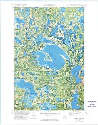 Download a high-resolution, GPS-compatible USGS topo map for Puposky Lake, MN (1974 edition)
