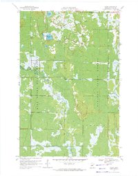 Download a high-resolution, GPS-compatible USGS topo map for Rabey, MN (1972 edition)