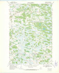 preview thumbnail of historical topo map of Morrison County, MN in 1968
