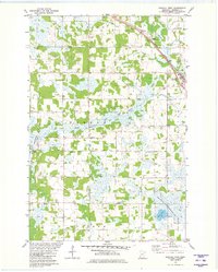 1981 Map of Randall, MN, 1982 Print