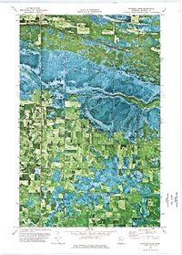 Download a high-resolution, GPS-compatible USGS topo map for Randeen Ridge, MN (1976 edition)