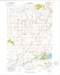 Download a high-resolution, GPS-compatible USGS topo map for Randolph, MN (1976 edition)